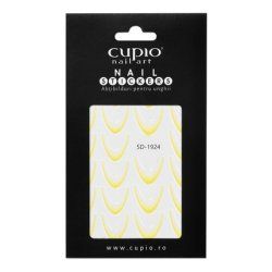 Cupio Nail Sticker Cupio French Yellow