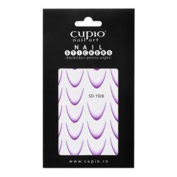 Cupio Nail Sticker Cupio French Purple