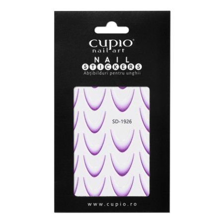 Cupio Nail Sticker Cupio French Purple