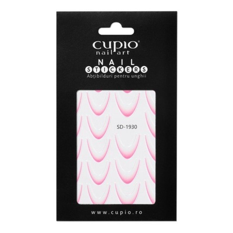 Cupio Nail Sticker Cupio French Pink