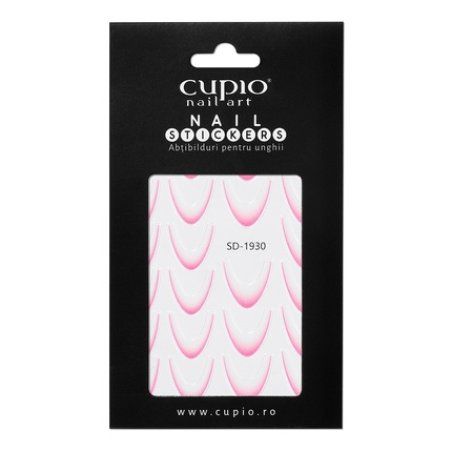 Cupio Nail Sticker Cupio French Pink