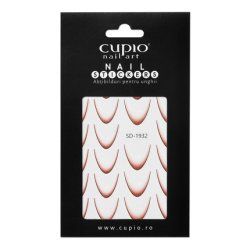 Cupio Nail Sticker Cupio French Brown
