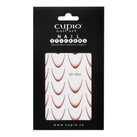 Cupio Nail Sticker Cupio French Brown