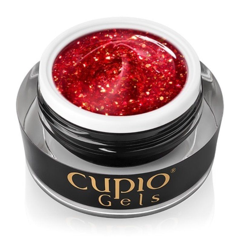 Cupio Glitter Glam Builder Gel Sassy 15ml