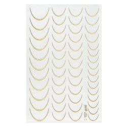 Cupio Nail Tattoo Golden French