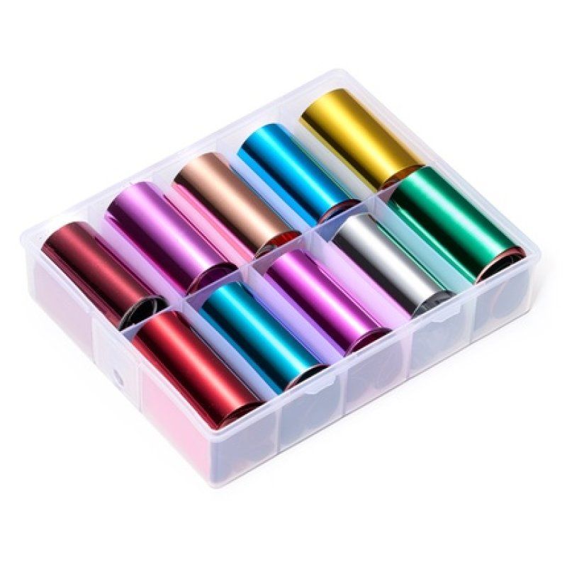 Cupio Transfer Foil Set 10 Mirror For Nails
