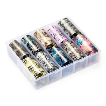 Cupio Ice Crack Effect Foil Snake Skin For Nail Art