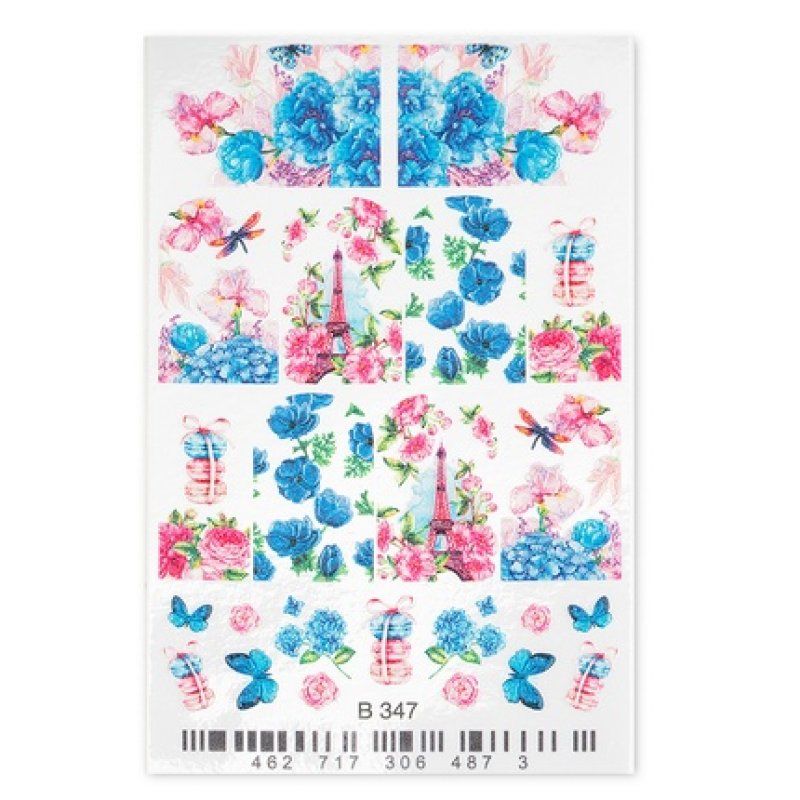 Cupio 3d Nail Tattoo B347