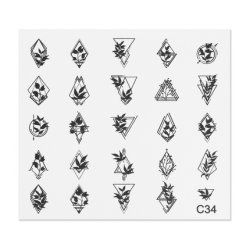 Cupio Nail Tattoo C34