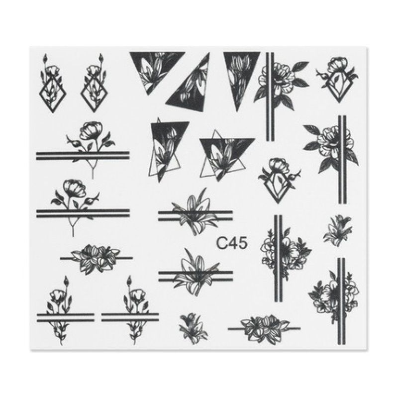 Cupio Nail Tattoo C45