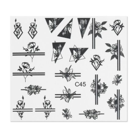 Cupio Nail Tattoo C45