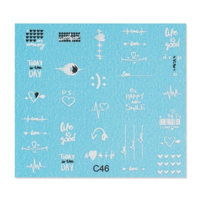 Cupio Nail Tattoo C46