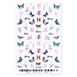 Cupio 3d Nail Tattoo B469