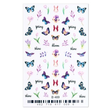 Cupio 3d Nail Tattoo B469