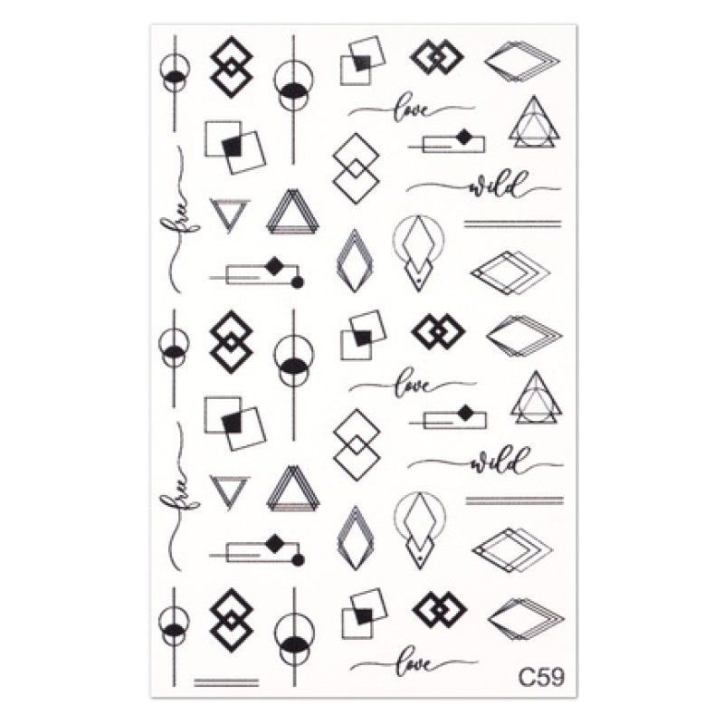 Cupio C59 Nail Tattoo