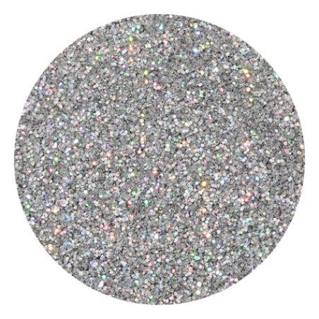 Cupio Dazzling Silver Nail Glitter