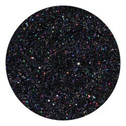 Cupio Dazzling Black Nail Glitter