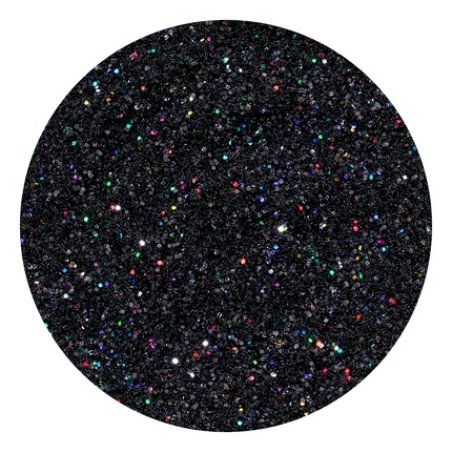 Cupio Dazzling Black Nail Glitter