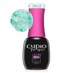 Cupio Gel Polish To Go Glitter Splash Aqua Glam 15 Ml