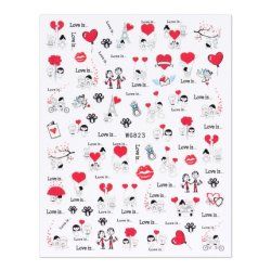 Cupio Nail Sticker Love Wg823