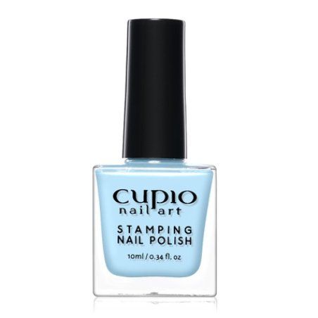 Cupio Neon Blue Stamp Polish 10ml