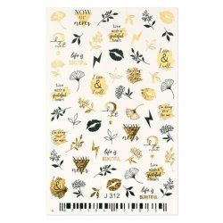 Cupio 2d Nail Tattoo J312