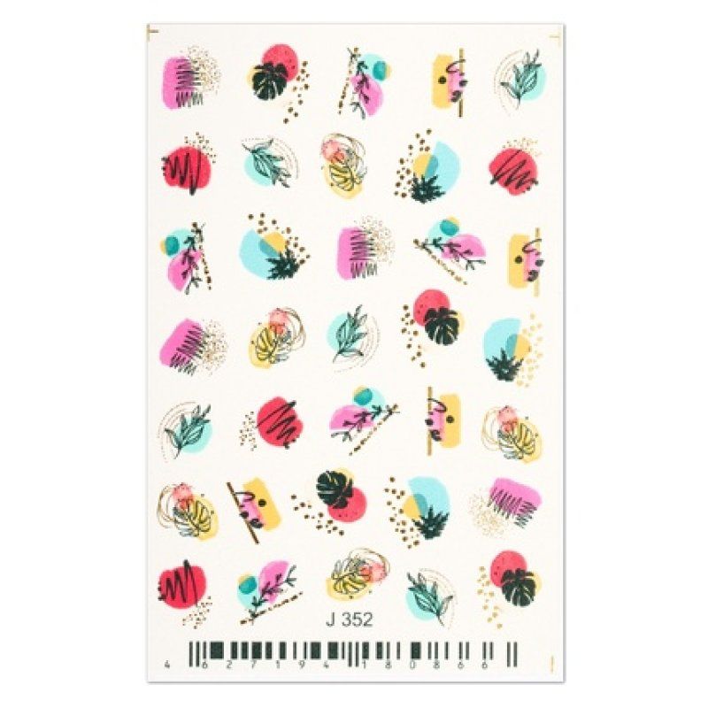 Cupio 2d Nail Tattoo J352