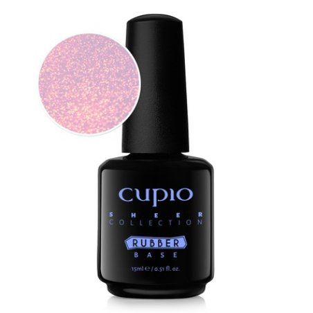 Cupio Rubber Base Sheer Collection Silk Magnolia 15ml
