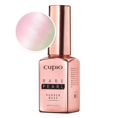 Cupio Rubber Base Rare Pearl Queen Pink 15ml