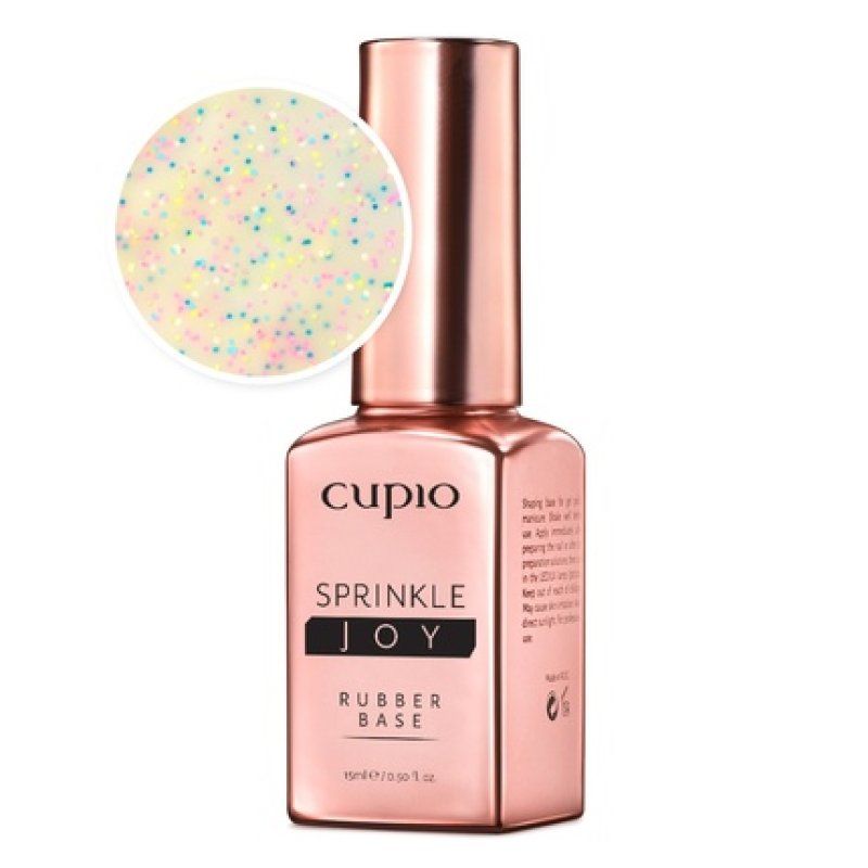 Cupio Rubber Base Sprinkle Joy Vanilla Cupcake 15ml