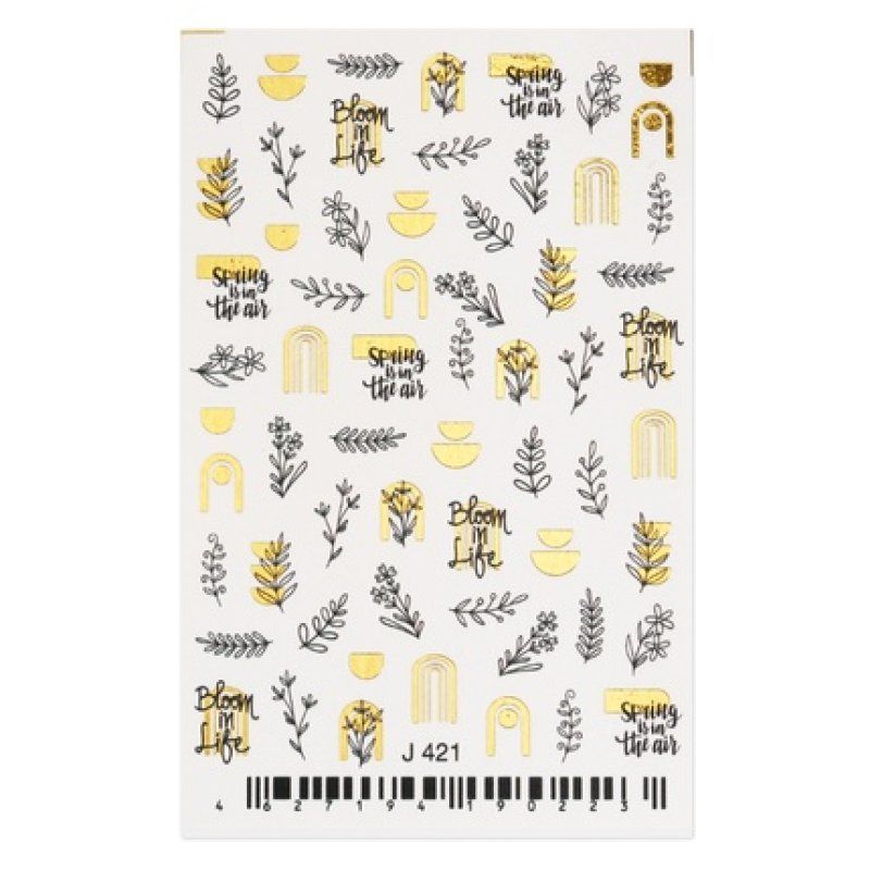 Cupio Nail Tattoo J421