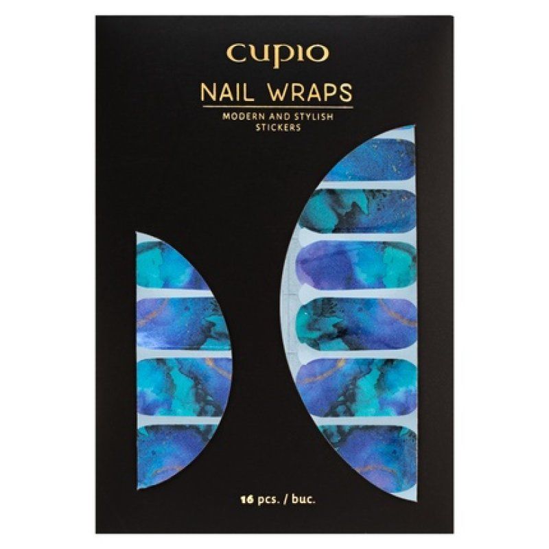 Cupio Sticker Nail Wrap Stardust Sparkling