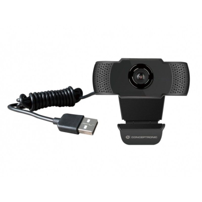 Conceptronic AMDIS01B webcam 2 MP 1920 x 1080 pixels USB 2.0 Noir