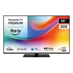 139,0cm/55" (3840x2160) Panasonic TV-55W85BEZ 16:9 Mini LED 144Hz HDMI USB WLAN Bluetooth HDR10 Adaptive Speaker Black