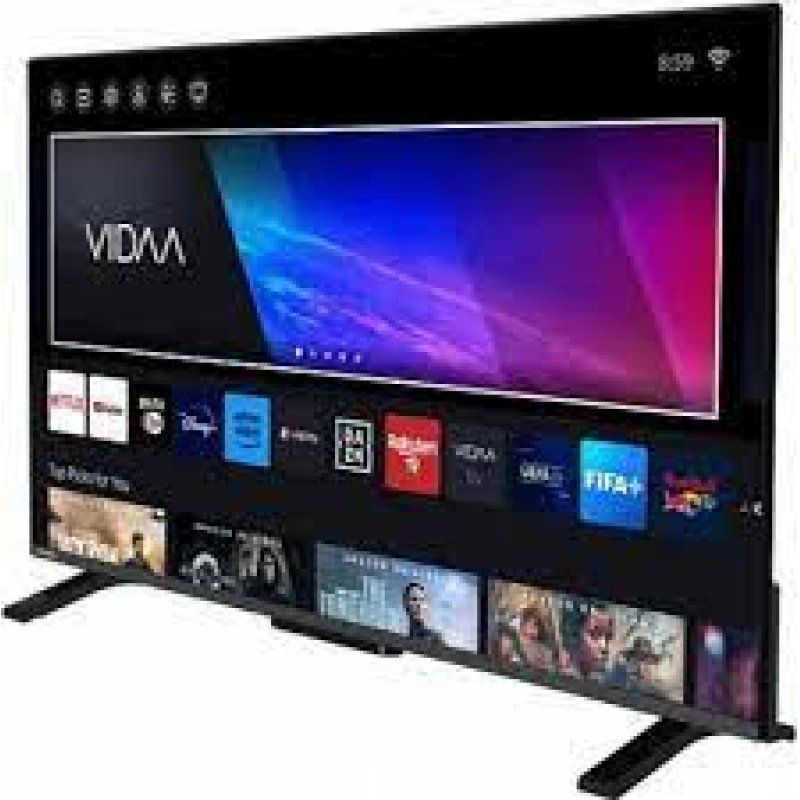 101,0cm/40" (1920x1080) Toshiba 40LV2E63DA 16:9 LED 50Hz HDMI USB WLAN Triple Tuner HDR10 Speaker Black