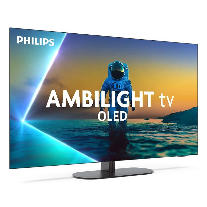 Philips Ambilight 55OLED810/12 TV 139.7 cm (55") 4K Ultra HD Smart TV Wi-Fi Grey