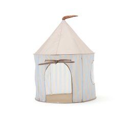 Kids Concept - Tent - Stripe light blue - 100x100x130 cm