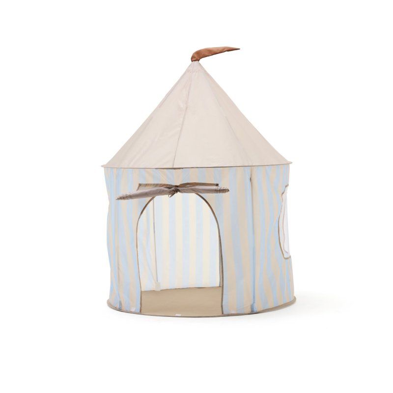 Kids Concept - Tent - Stripe light blue - 100x100x130 cm