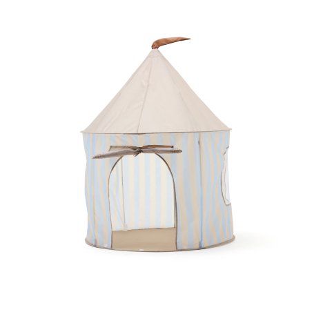 Kids Concept - Tent - Stripe light blue - 100x100x130 cm