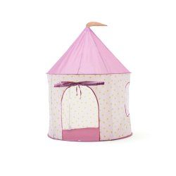 Kids Concept - Tent - Pink with dots - 100x100x130 cm