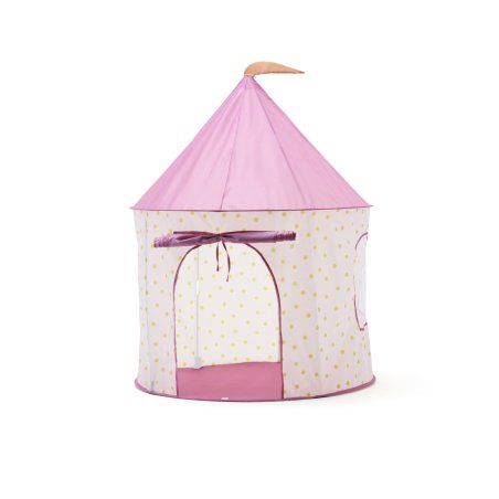 Kids Concept - Tent - Pink with dots - 100x100x130 cm