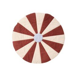 Kids Concept - Play Mat Circus - Red - 112x112x2 cm