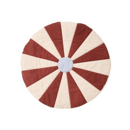 Kids Concept - Play Mat Circus - Red - 112x112x2 cm