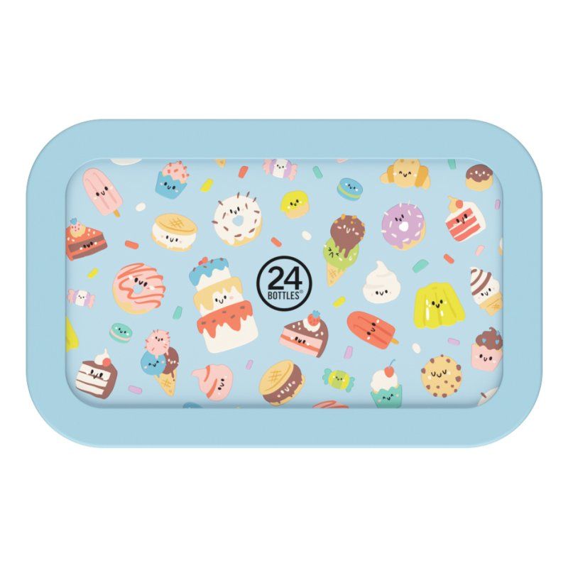 24Bottles - Snackbox Sweet Friends - Blå