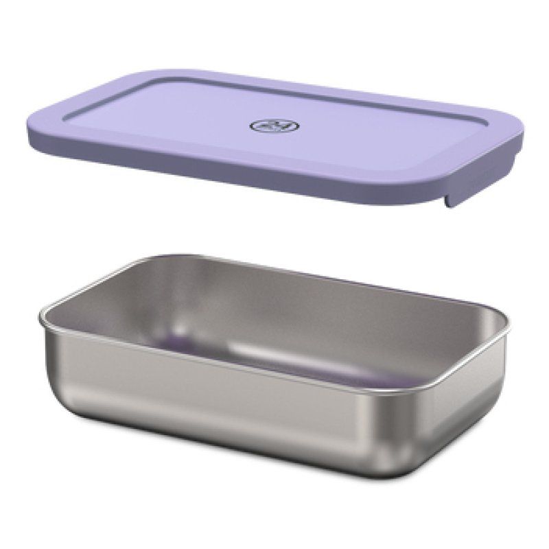 24Bottles Erica Lunch container 0.7 L Stainless steel Purple 1 pc(s)