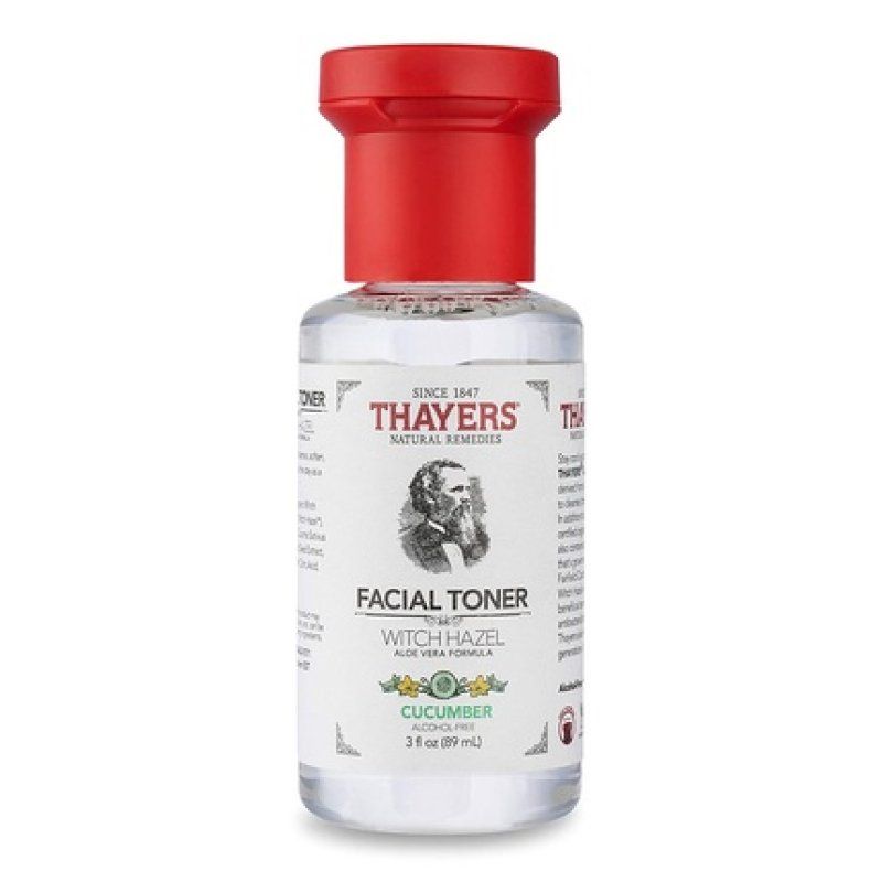 THAYERS Alcohol-Free Witch Hazel Facial Toner with Aloe Vera and Cucumber 3oz Trial Size
