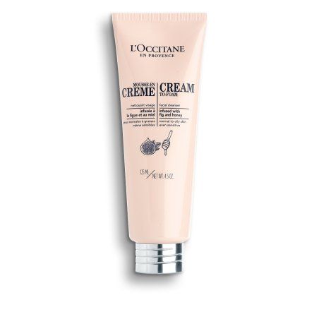 L'Occitane Cleansing Cream-to-Foam 125ml