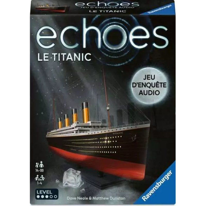 Ravensburger Echoes - Titanic Escape Game - Jeux d'enquête 40 min Jeu de cartes Famille