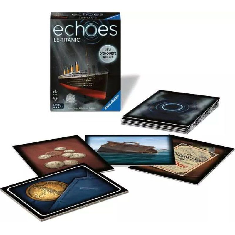Ravensburger Echoes - Titanic Escape Game - Jeux d'enquête 40 min Card Game Family