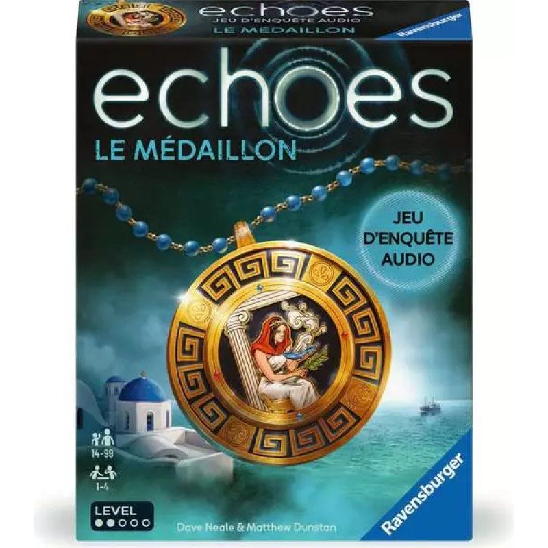 Ravensburger Echoes - Le Médaillon Escape Game - Jeux d'enquête 40 min Card Game Family